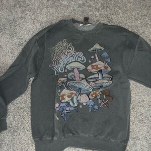 Project Social T sweatshirt - Charcoal with Multicolor Graphic